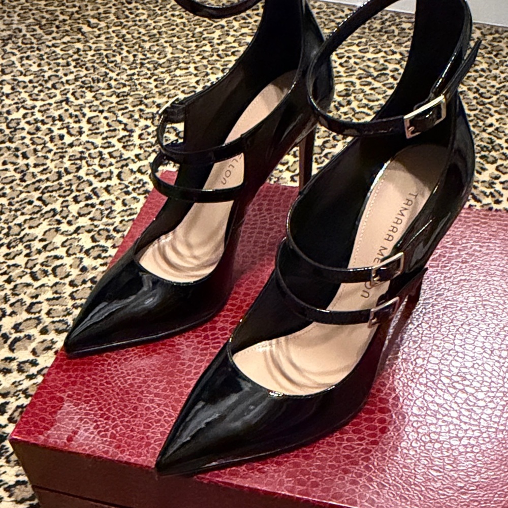 Tom Ford Black Patent Leather Heels